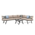 Lounge CALVI multifunktional beige/anthrazit