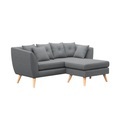 Ecksofa HAILY grau