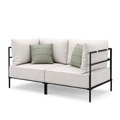 undefined, Sofa ETHAN 2-Sitzer creme
