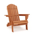 undefined, Gartenstuhl Holz ADIRONDACK braun