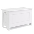 Truhe 76 x 48 x 40 cm weiss