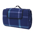 undefined, Picknickdecke Fleece 200 x 200 cm dunkelblau