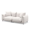 undefined, Sofa KAJA 3-Sitzer creme