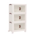 undefined, Rollturm mit 3 Aufbewahrungsboxen beige