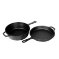 undefined, Gusseisenpfanne 2-in-1 Set 2-teilig