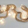 undefined, LED Lichterkette 10 Glühbirnen warmweiss