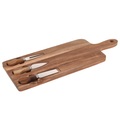 undefined, Käseplatte mit Messer Set 4-teilig