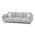 undefined, Sofa Samt DIYA hellgrau