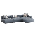 Ecksofa BONNIE rechts anthrazit