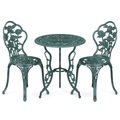 undefined, Bistroset CLEMATIS 3-teilig grün