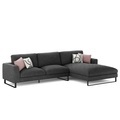 Ecksofa THILO rechts anthrazit