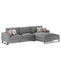 Ecksofa THILO rechts grau
