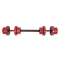 Kurzhantel Langhantel Set rot 20 kg