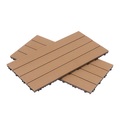 Bodenplatte DORTMUND 12er Set 60 x 30 cm hellbraun