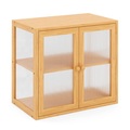 Brotkasten Bambus BRIO 2 Etagen mit Sichtfenster 42 x 25 x 38 cm