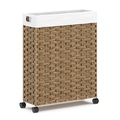 Wäschekorb Rattan 1 Fach 66L braun