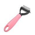 Bürste für Haustiere Unterfellkamm 17 x 7 cm rosa