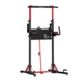 Kraftstation Power Tower klappbar 223 cm schwarz/rot