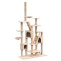 Cat trees, Katzenkratzbaum XXL höhenverstellbar beige