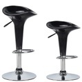 Barhocker Stella schwarz im 2er-Set