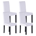 Lily - Betten, Esszimmerstuhl Harry weiss im 4er-Set
