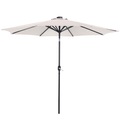 Sonnenschirm VAY mit LED 300 cm weiss
