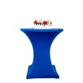 Tischdecke für Bistrotische 60-65 cm blau