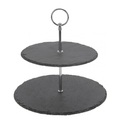 Koop, Etagere mit 2 Schieferplatten