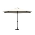 Sonnenschirm NOYA 300 x 200 cm weiss