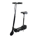 E-Scooter schwarz mit Sitz