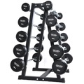 Jaden, Langhanteln + Ständer TIGER Komplettset 10-40 kg