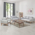Sofa Set AMOR 3-teilig grau