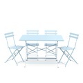 Bistroset 5-teilig blau