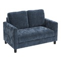 Sofa WINKLER 2-Sitzer dunkelblau