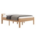 Bett Holz SHERWOOD 160 x 200 cm natur