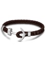 Lotus Style Lederarmband Anker braun LS1832-2/5
