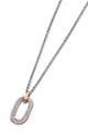 Lotus Style Damen Halskette Edelstahl Anhänger roségold Zirkonia LS1786-1/2