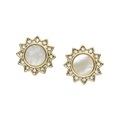 Fossil Ohrstecker Damen Gold ONE SIZE
