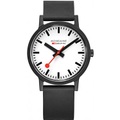 Mondaine - Armbanduhr Essence - Schwarz und Weiss