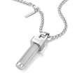 Halskette Mit Anhänger Damen Silber 50+20CM