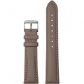 Cluse CS1408101085 Strap 18 mm Leather, Taupe/Silver