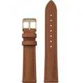 Cluse CS12311 Strap 18 mm, Leather Caramel, Gold