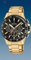 Chronograph Uhr Herren Gold 45mm