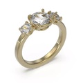 Guess, Guess JUBR03178JWYG56 It's Raining Rings Damen Ring 56