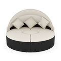 Ruby Ipro, Rattan Sonneninsel CARPI schwarz