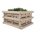 Paletten, Hochbeet SET mit vier Paletten