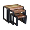 Beistelltisch Vintage MASON 3-teilig