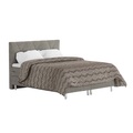 undefined, Boxspringbett TWILIGHT 160 x 200 cm grau