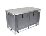 R - Camping, Campingküche grau 97 x 48 x 56.5 cm