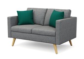 Sofa BLAIR 2-Sitzer grau
